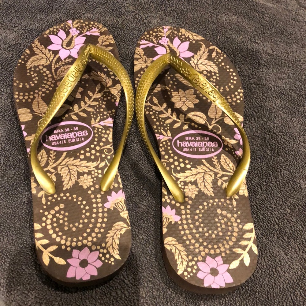 havaianas flip flops ladies 4/5